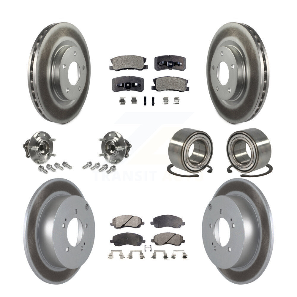 [Avant + Arrière] Kit de Roulement de roue pour Mitsubishi Outlander sans 7 Passenger Seating KBB-108461