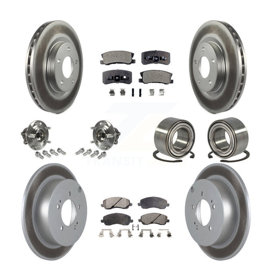[Avant + Arrière] Kit de Roulement de roue pour Mitsubishi Outlander sans 7 Passenger Seating KBB-108461