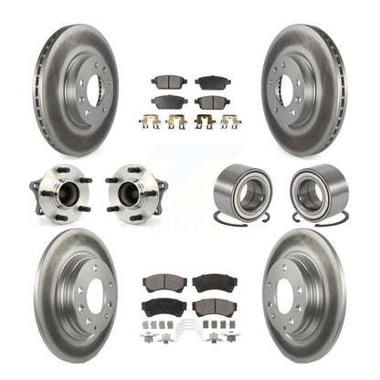 [Avant + Arrière] Kit de Roulement de roue pour 2009-2013 Mazda 6 3.7L KBB-108480