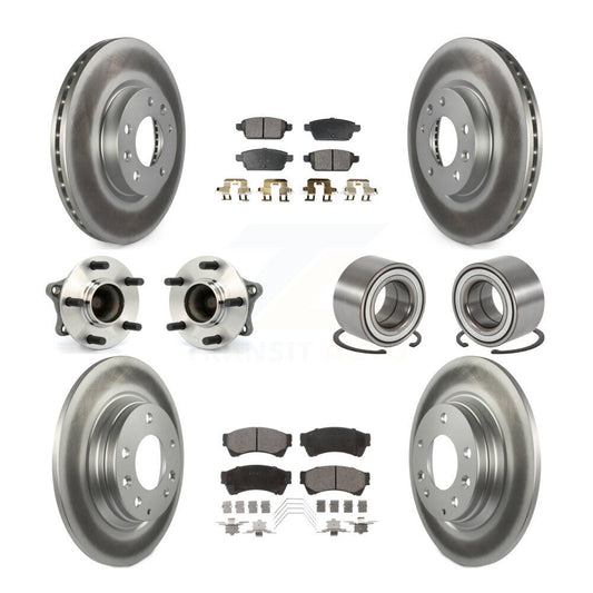 [Avant + Arrière] Kit de Roulement de roue pour 2009-2013 Mazda 6 3.7L KBB-108480