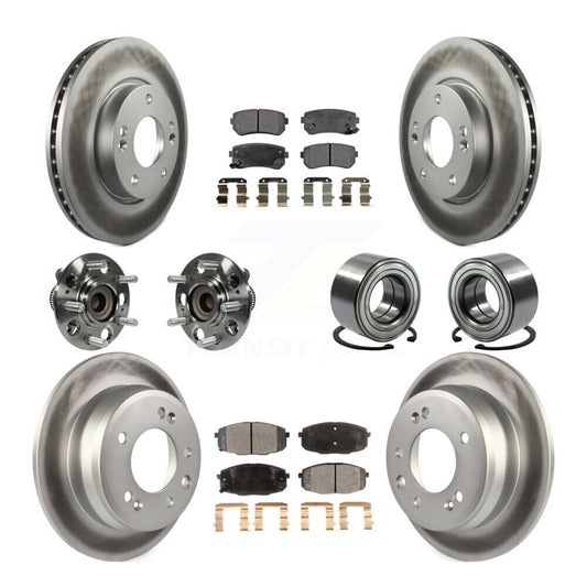 [Avant + Arrière] Kit de Roulement de roue pour 2010 Hyundai Elantra Hatchback avec Non-ABS KBB-108481