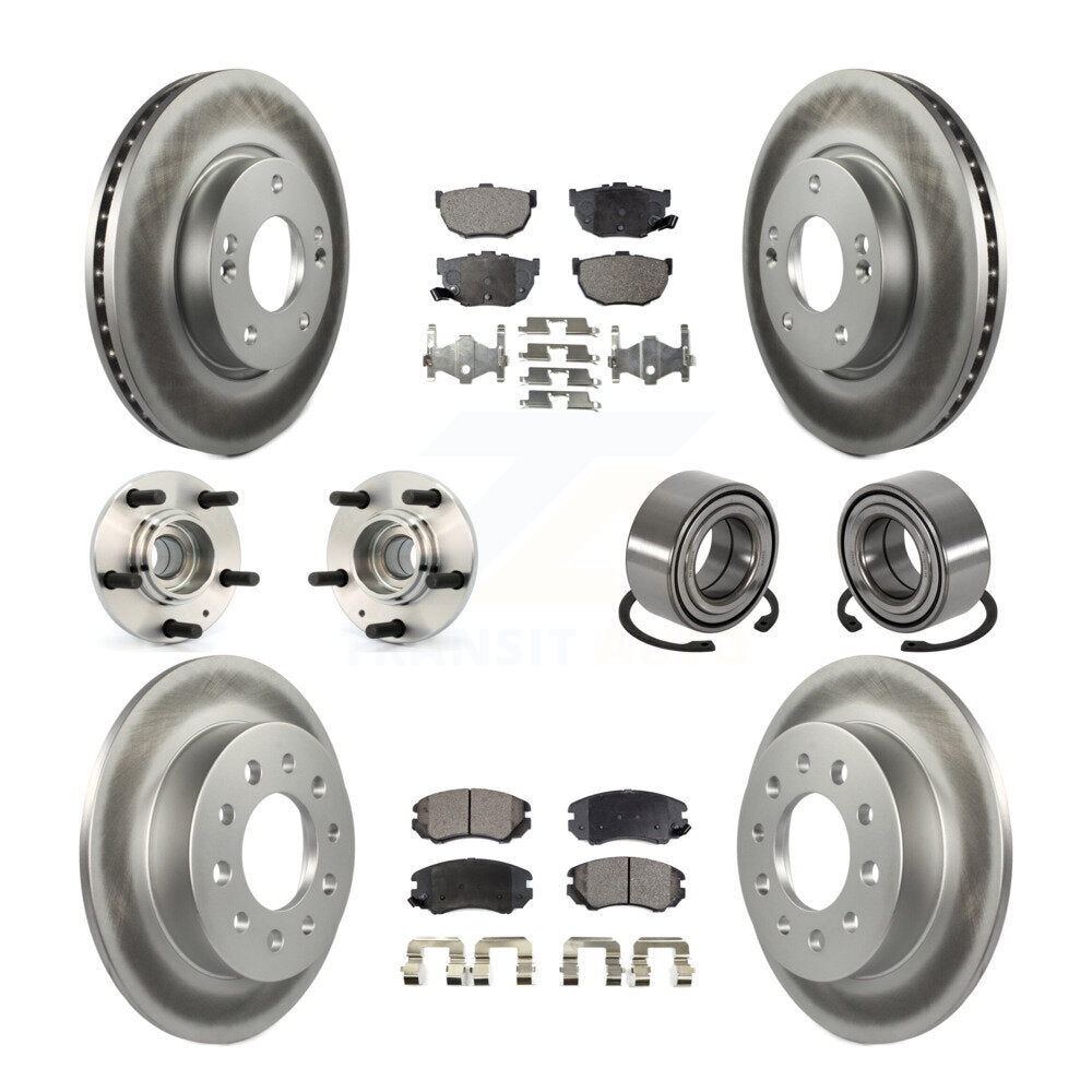 [Avant + Arrière] Kit de Roulement de roue pour Hyundai Tiburon KBB-108484