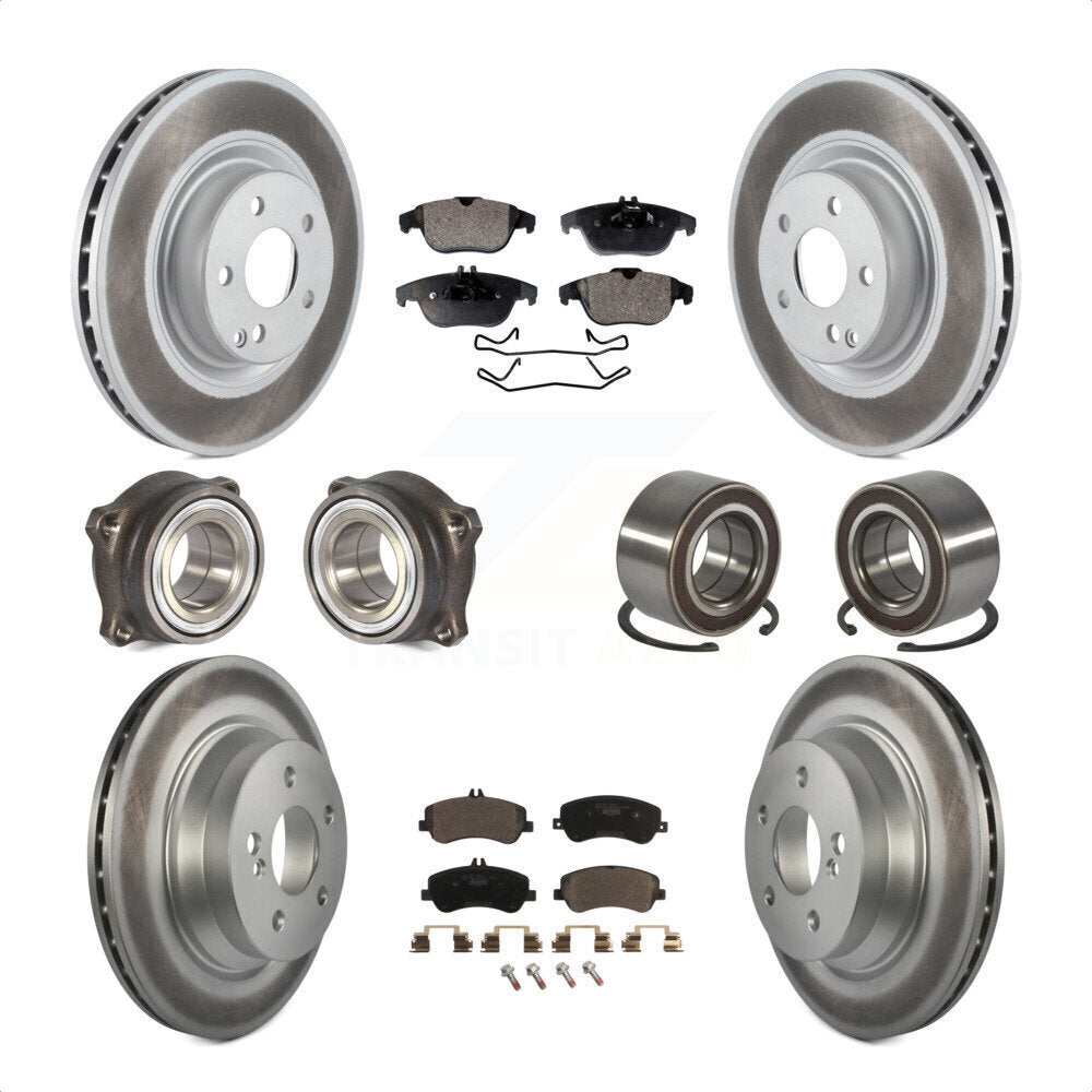 [Avant + Arrière] Kit de Roulement de roue pour Mercedes-Benz GLK350 GLK250 KBB-108487 par Transit Auto
