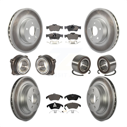 [Avant + Arrière] Kit de Roulement de roue pour Mercedes-Benz E350 E400 avec 322mm Diameter Rotor KBB-108489 par Transit Auto