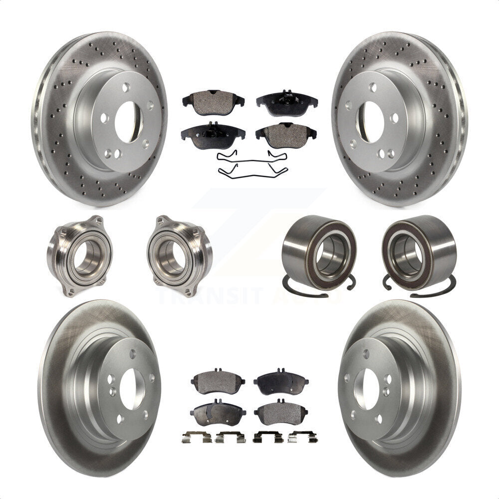[Avant + Arrière] Kit de Roulement de roue pour Mercedes-Benz C300 KBB-108494 par Transit Auto