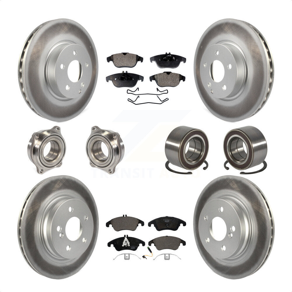 [Avant + Arrière] Kit de Roulement de roue pour Mercedes-Benz E350 C300 C350 KBB-108496 par Transit Auto