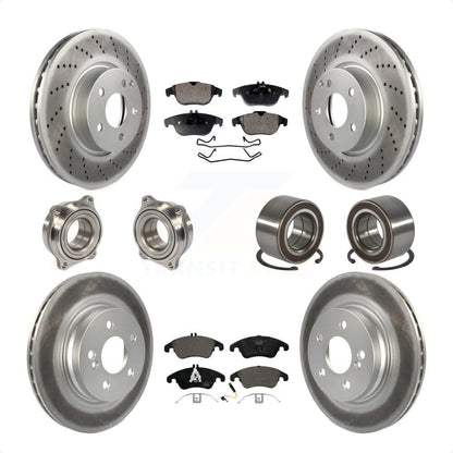 [Avant + Arrière] Kit de Roulement de roue pour Mercedes-Benz E350 C300 C350 KBB-108498 par Transit Auto