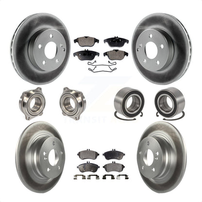 [Avant + Arrière] Kit de Roulement de roue pour 2010 Mercedes-Benz C300 C250 AWD KBB-108499 par Transit Auto
