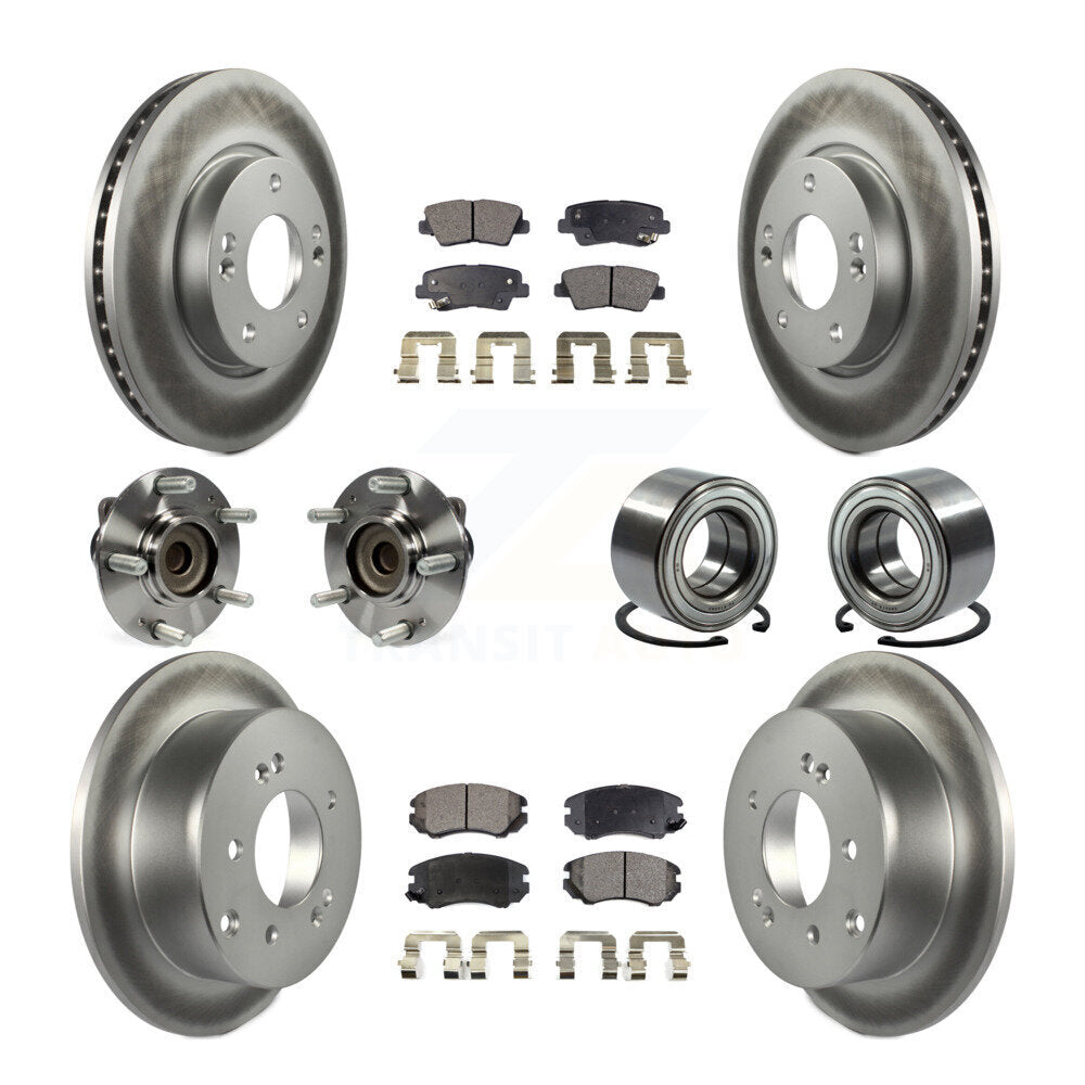 [Avant + Arrière] Kit de Roulement de roue pour 2012-2013 Kia Soul KBB-108501