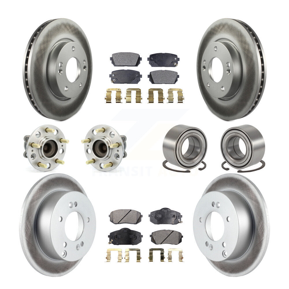 [Avant + Arrière] Kit de Roulement de roue pour 2010-2012 Kia Rondo KBB-108510