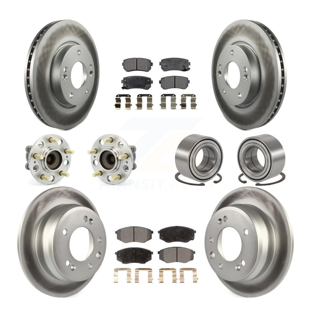 [Avant + Arrière] Kit de Roulement de roue pour Hyundai Tucson Kia Sportage FWD KBB-108511