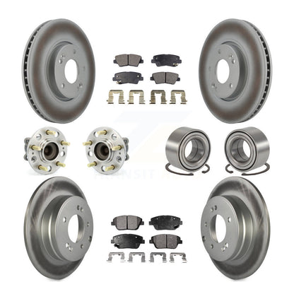 [Avant + Arrière] Kit de Roulement de roue pour Hyundai Sonata Kia Optima KBB-108515