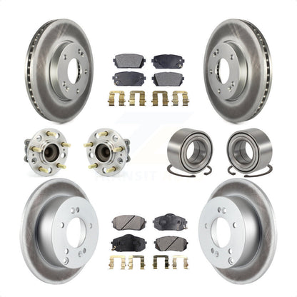 [Avant + Arrière] Kit de Roulement de roue pour 2008-2009 Kia Rondo KBB-108518 par Transit Auto