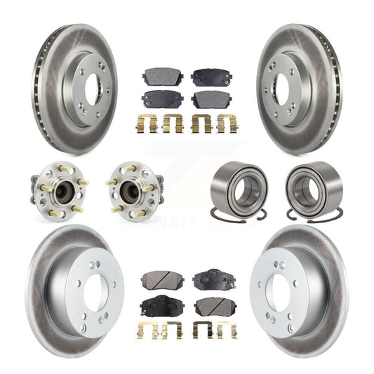 [Avant + Arrière] Kit de Roulement de roue pour 2008-2009 Kia Rondo KBB-108518