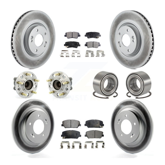 [Avant + Arrière] Kit de Roulement de roue pour 2013 Kia Optima 2.0L avec Electric Parking KBB-108520