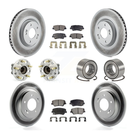 [Avant + Arrière] Kit de Roulement de roue pour 2016-2017 Hyundai Azera Limited KBB-108522