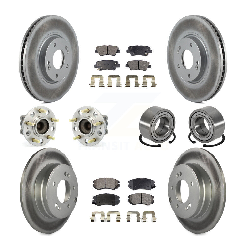 [Avant + Arrière] Kit de Roulement de roue pour 2011 Hyundai Azera KBB-108523