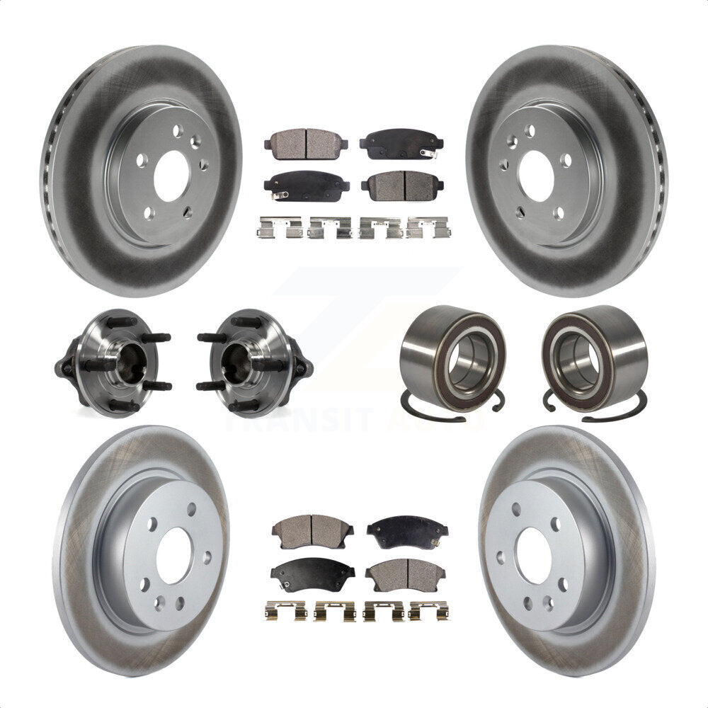 [Avant + Arrière] Kit de Roulement de roue pour Chevrolet Sonic Buick Encore Trax KBB-108532 par Transit Auto