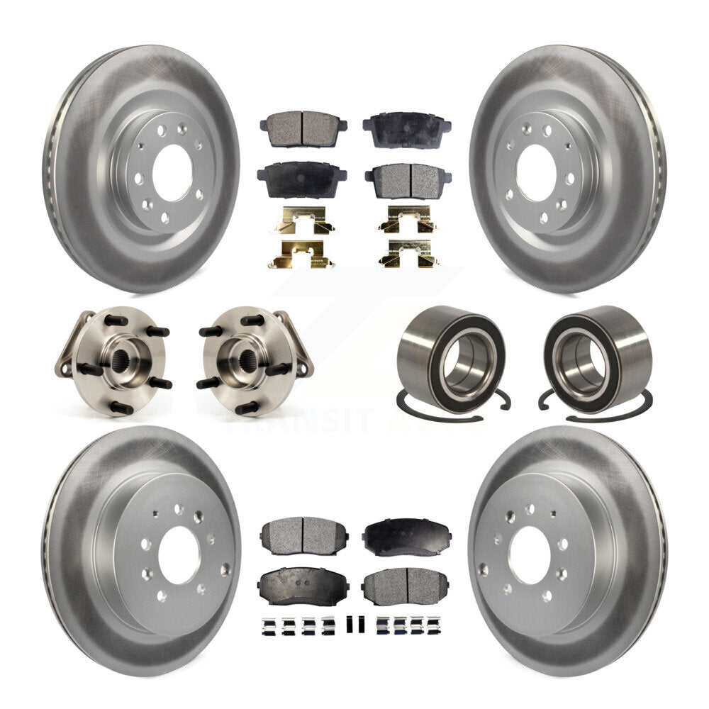 [Avant + Arrière] Kit de Roulement de roue pour 2007-2015 Mazda CX-9 AWD KBB-108535