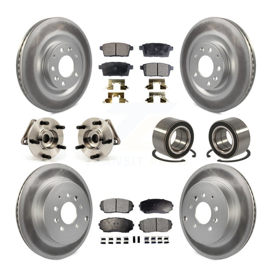 [Avant + Arrière] Kit de Roulement de roue pour 2007-2015 Mazda CX-9 AWD KBB-108535