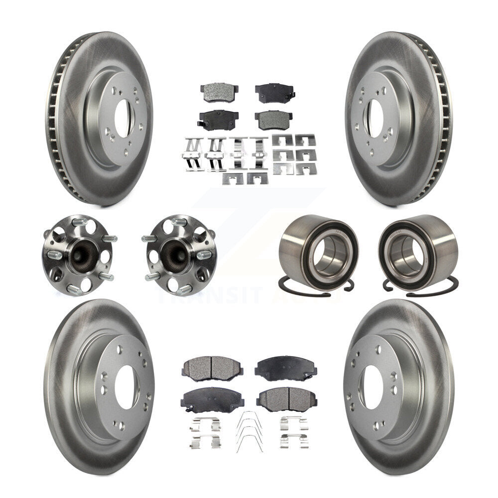 [Avant + Arrière] Kit de Roulement de roue pour 2015 Honda Civic EX avec Coupe Manual transmission KBB-108538