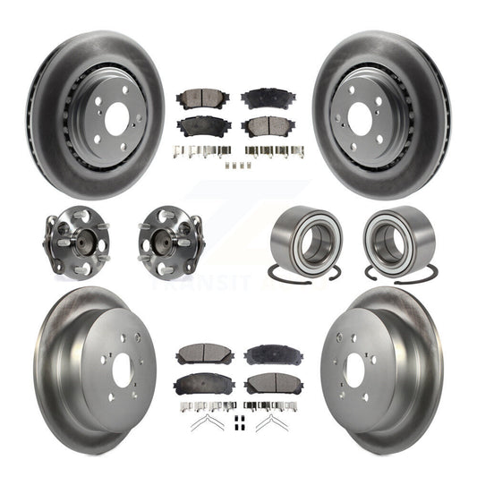 [Avant + Arrière] Kit de Roulement de roue pour 2011-2020 Toyota Sienna FWD KBB-108543