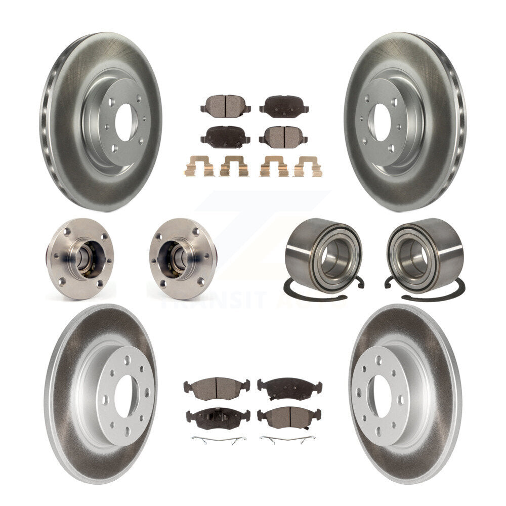 [Avant + Arrière] Kit de Roulement de roue pour Fiat 500 KBB-108548