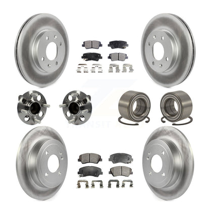 [Avant + Arrière] Kit de Roulement de roue pour 2012-2017 Hyundai Accent KBB-108550