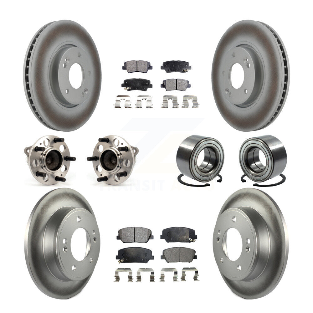 [Avant + Arrière] Kit de Roulement de roue pour Hyundai Veloster Kia Forte Koup KBB-108554