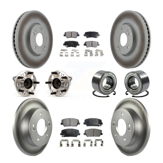 [Avant + Arrière] Kit de Roulement de roue pour Hyundai Veloster Kia Forte Koup KBB-108554