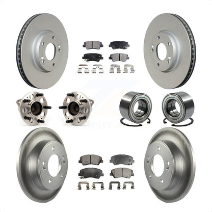 [Avant + Arrière] Kit de Roulement de roue pour 2015 Hyundai Veloster Tech RE FLEX SE KBB-108555 par Transit Auto
