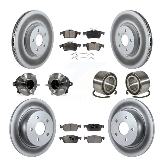 [Avant + Arrière] Kit de Roulement de roue pour 2013-2016 Ford Escape FWD avec 2.0L sans Parking Assist KBB-108565