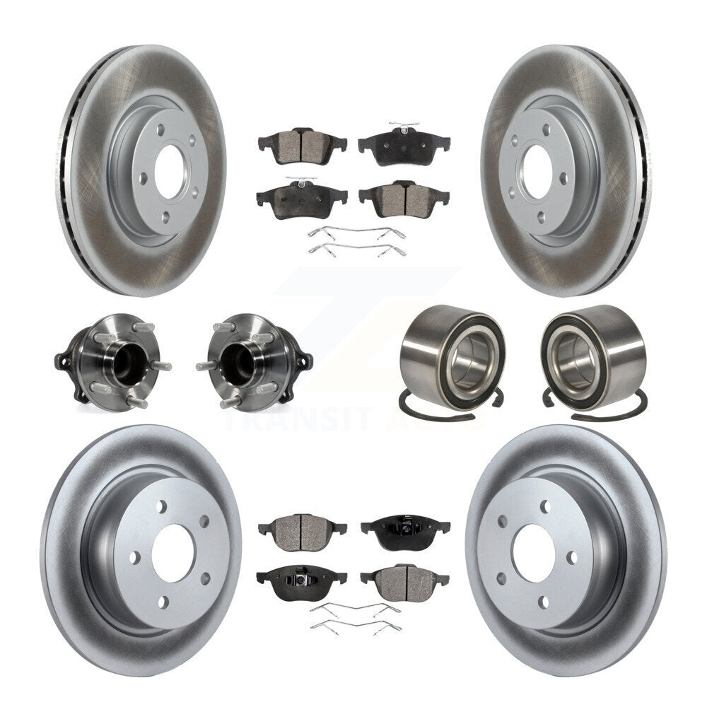 [Avant + Arrière] Kit de Roulement de roue pour Ford Escape C-Max sans Parking Assist KBB-108567