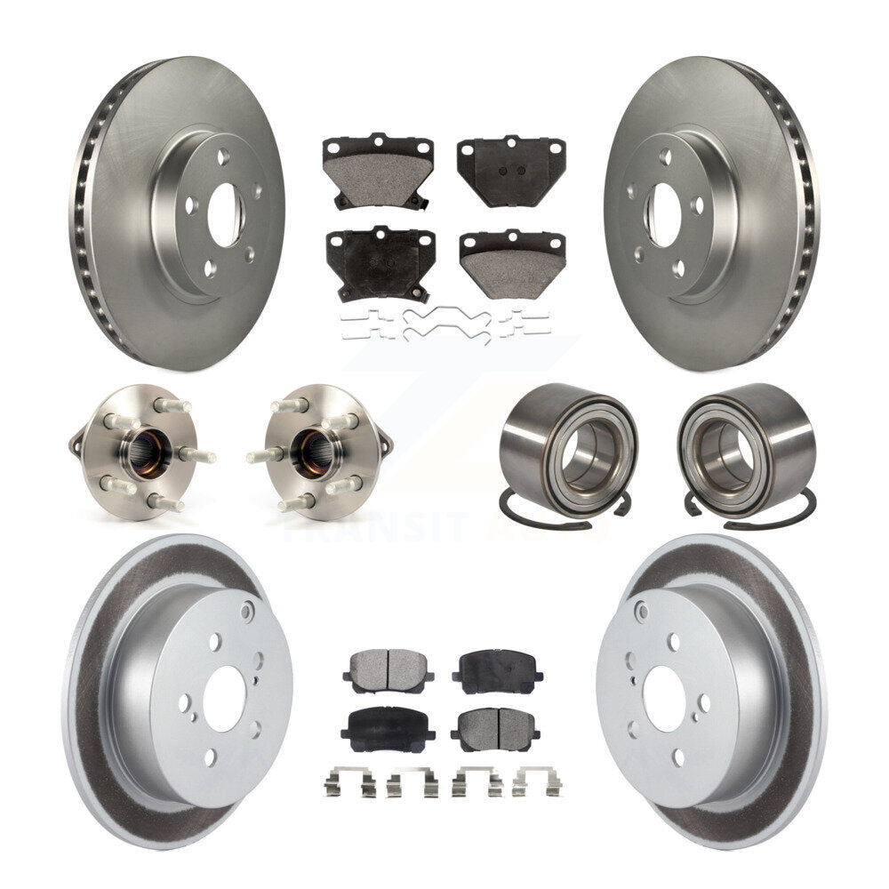 [Avant + Arrière] Kit de Roulement de roue pour 2003-2006 Toyota Matrix Pontiac Vibe AWD KBB-108584