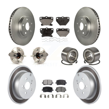 [Avant + Arrière] Kit de Roulement de roue pour 2003-2006 Toyota Matrix Pontiac Vibe AWD KBB-108584