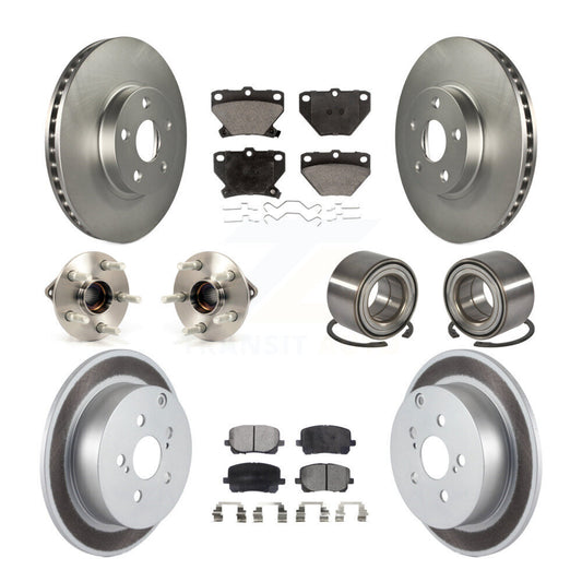 [Avant + Arrière] Kit de Roulement de roue pour 2003-2006 Toyota Matrix Pontiac Vibe AWD KBB-108584