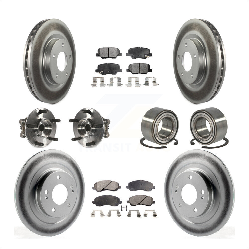 [Avant + Arrière] Kit de Roulement de roue pour Mitsubishi Outlander Sport RVR KBB-108594 par Transit Auto