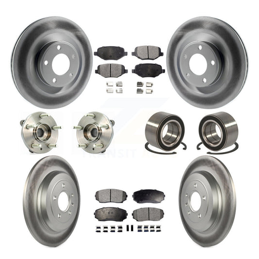 [Avant + Arrière] Kit de Roulement de roue pour Ford Edge Lincoln MKX KBB-108597