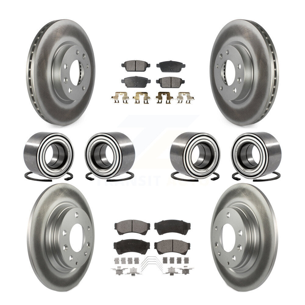 [Avant + Arrière] Kit de Roulement de roue pour Ford Fusion Lincoln MKZ Mercury Milan KBB-108602