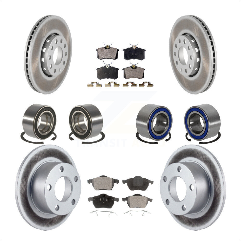 [Avant + Arrière] Kit de Roulement de roue pour 2000 Volkswagen Passat 1.8L avec Turbocharged KBB-108612 par Transit Auto