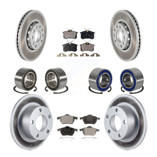 [Avant + Arrière] Kit de Roulement de roue pour 2000 Volkswagen Passat 1.8L avec Turbocharged KBB-108612 par Transit Auto