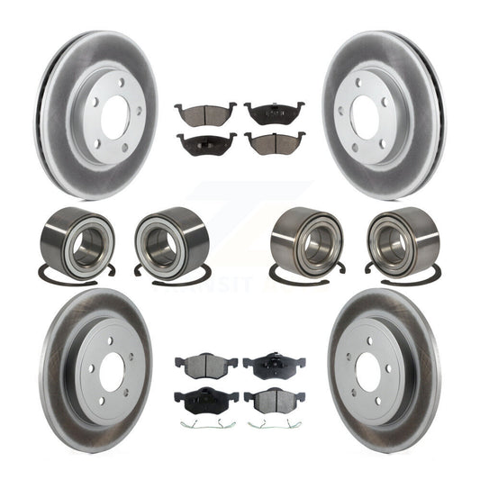 [Avant + Arrière] Kit de Roulement de roue pour Ford Escape Mazda Tribute Mercury Mariner KBB-108617
