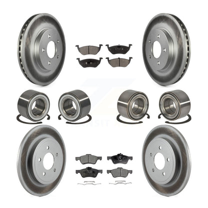 [Avant + Arrière] Kit de Roulement de roue pour Ford Escape Mercury Mariner Mazda Tribute KBB-108618