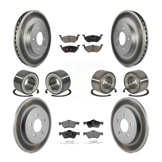 [Avant + Arrière] Kit de Roulement de roue pour Ford Escape Mercury Mariner Mazda Tribute KBB-108618