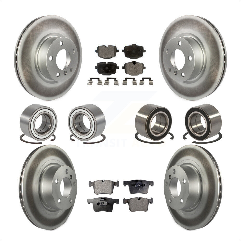 [Avant + Arrière] Kit de Roulement de roue pour 2012 BMW X3 From 10 11 KBB-108627 par Transit Auto