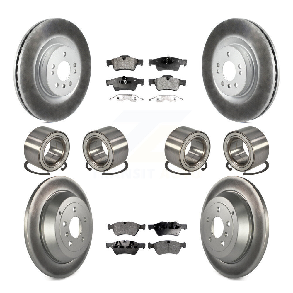 [Avant + Arrière] Kit de Roulement de roue pour 2007-2009 Mercedes-Benz ML320 avec 350mm Diameter Rotor KBB-108642