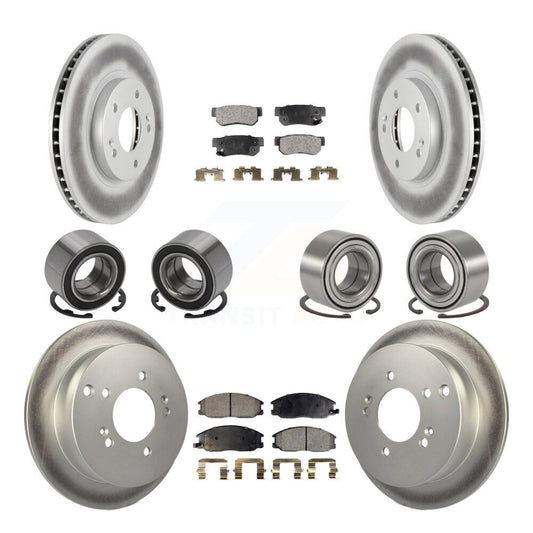 [Avant + Arrière] Kit de Roulement de roue pour Hyundai Santa Fe avec 294mm Diameter Rotor KBB-108652