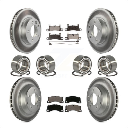 [Avant + Arrière] Kit de Roulement de roue pour 2016-2017 Volkswagen Touareg KBB-108662 par Transit Auto
