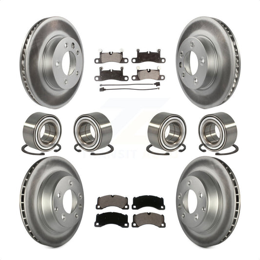 [Avant + Arrière] Kit de Roulement de roue pour 2016-2017 Volkswagen Touareg KBB-108662 par Transit Auto