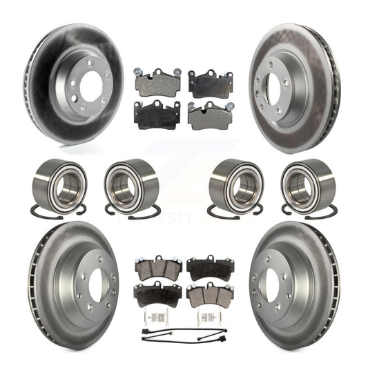 [Avant + Arrière] Kit de Roulement de roue pour Audi Q7 Volkswagen Touareg KBB-108663